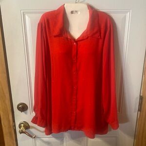 George Red Women's Blouse